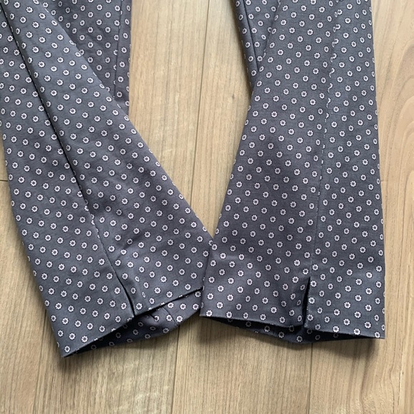 Boden Floral Dress Pant Trouser Purple Size 8 L - Picture 7 of 10